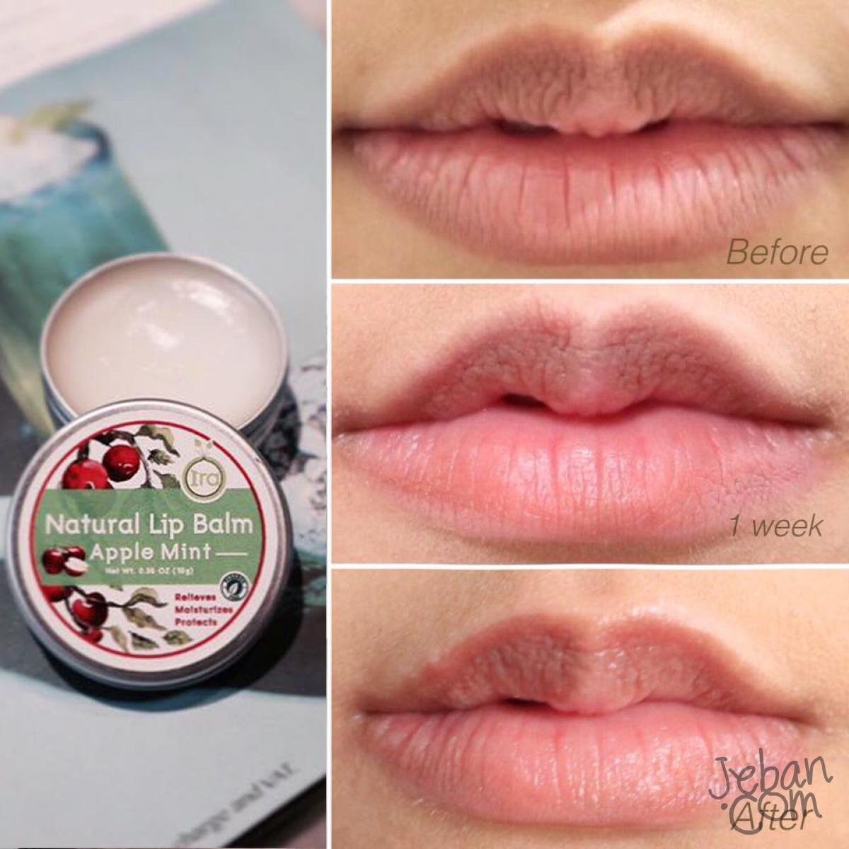 ใช้ Ira Lip Balm เป็นส่วนผสมในการสครับริมฝีปาก วิธีสครับริมฝีปากที่ทำได้ง่ายๆที่บ้าน