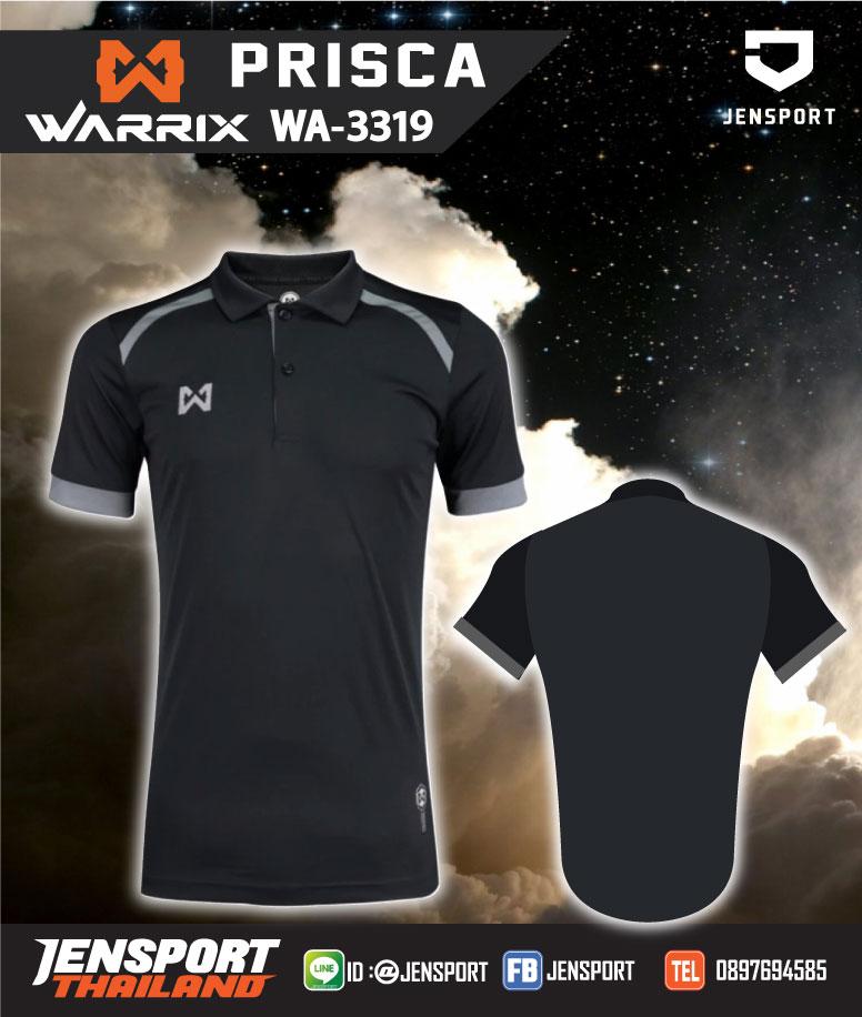 Warrix-Prisca-WA-3319-สีดำ