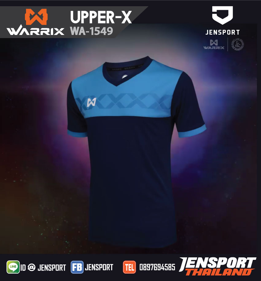 Warrix-WA-1549-UPPER-X-สีกรมท่า