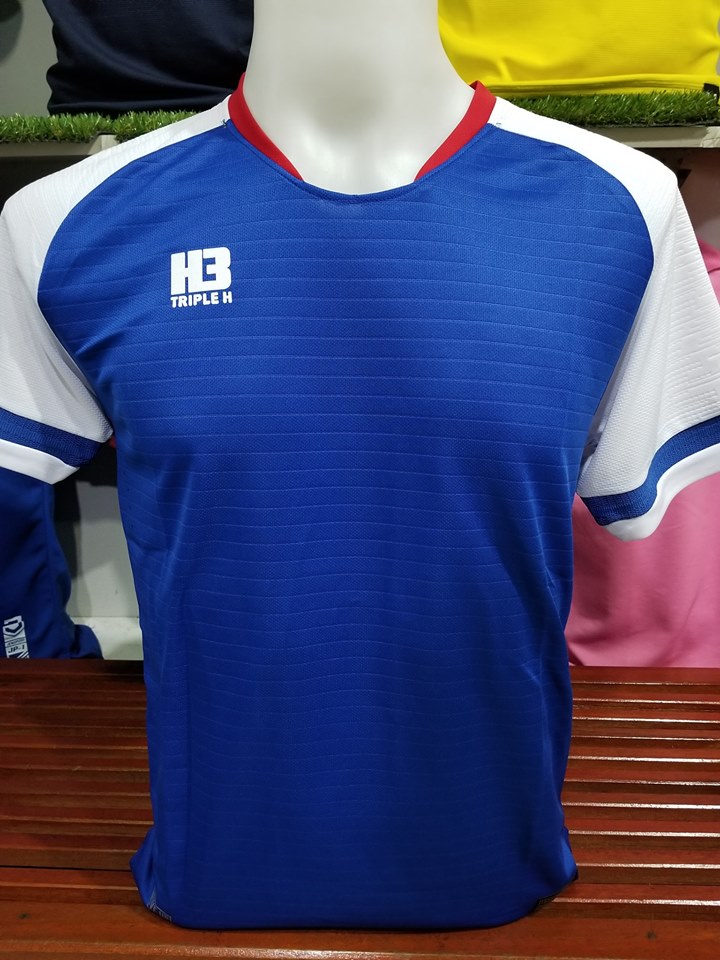 เสื้อฟุตบอล H3 สีน้ำเงิน
