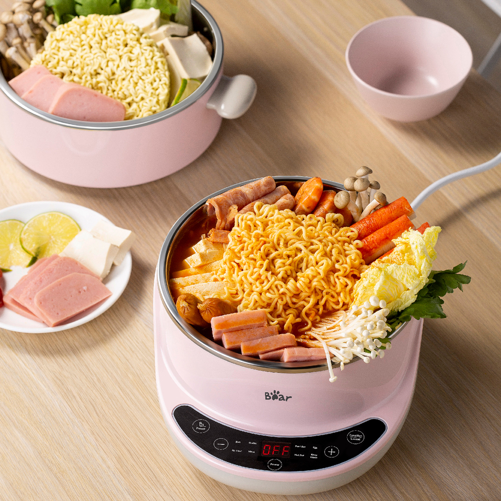 Bear Electric Hot Pot Multi Function หม้อไฟฟ้าอเนกประสงค์ bearthailand