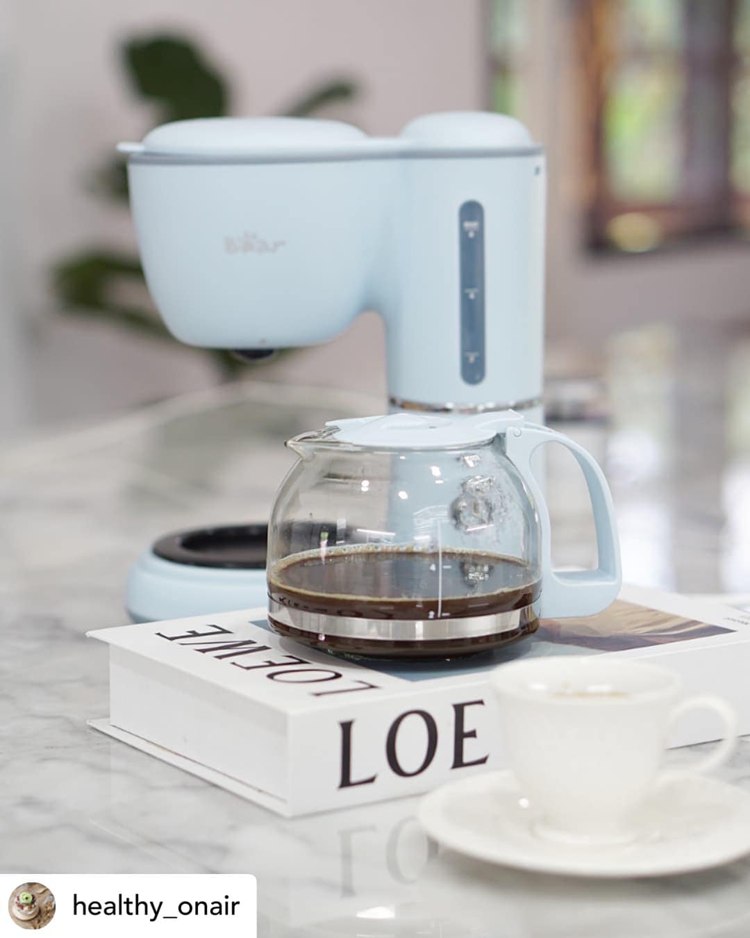 New item ที่คอกาแฟห้ามพลาดทำกาแฟดริปเองง่ายๆ ได้ที่บ้านกับเครื่องทำกาแฟสุดคิ้ว Bear Coffee Machine เครื่องชงกาแฟอเนกประสงค์ รุ่น BR0048