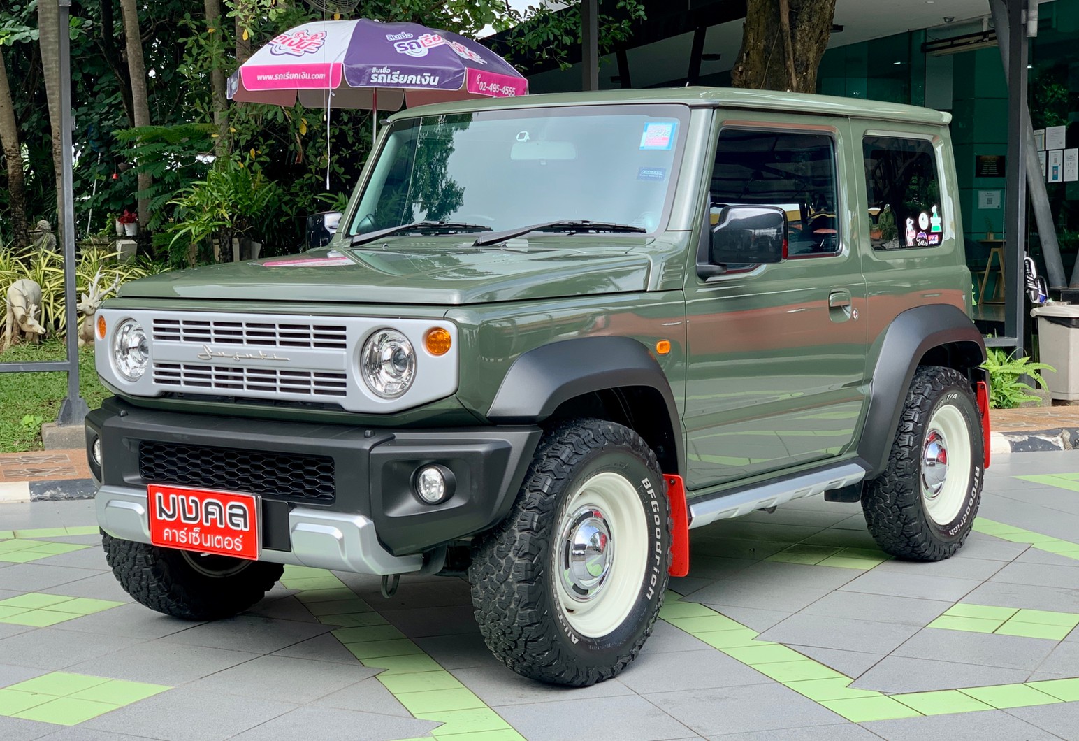 SUZUKI JIMNY 1.5 4WD A/T 2020 สีเขียว (LH0520) 10-18