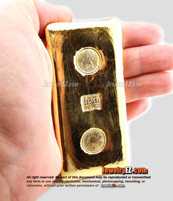 ทองคำแท่งยี่ห้อ ฮั่วเซ่งเฮง น้ำหนัก 762.00กรัม (50บาท)