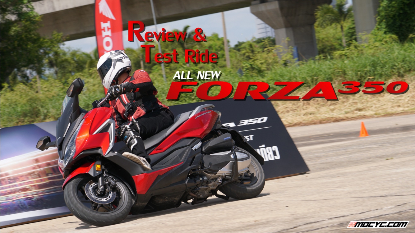 Test Ride All New Honda Forza 350