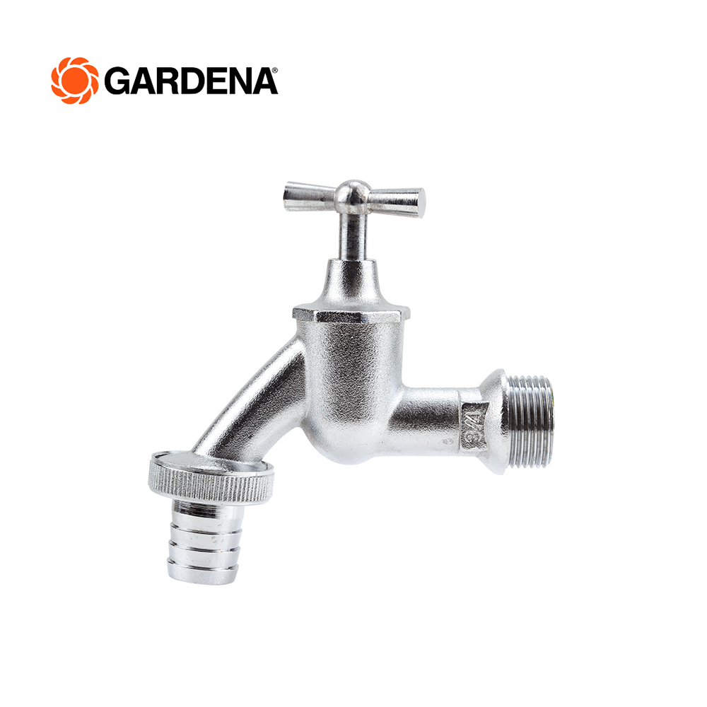 Gardena Tap with Threaded Hose Coupling 26,5 mm (G 3/4") / 19 mm (3/4") (07331-20)