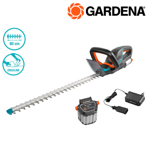 Gardena Battery Hedge Trimmer ComfortCut Li-18/60 ready-to-use Set