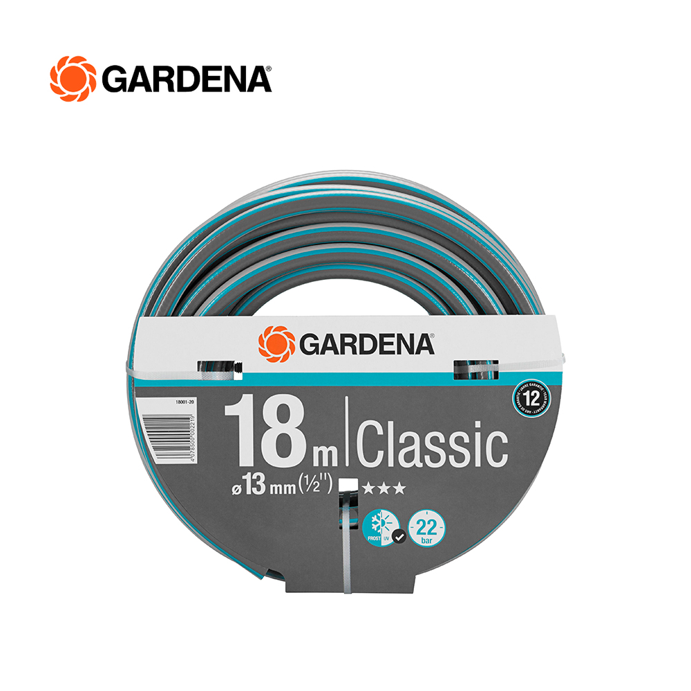 Gardena Classic Hose (1/2"),18 m W/O PALLET (18002-20)
