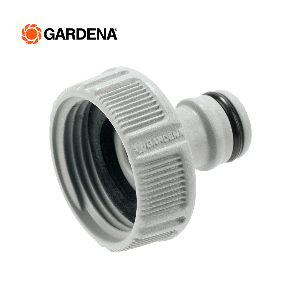 Gardena ข้อต่อก๊อกน้ำ ขนาดเกลียว 1” (33.3 มม) -สำหรับก๊อกน้ำขนาด 3/4” (18202-20)
