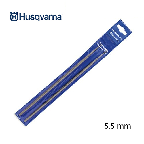 Husqvarna ตะไบกลมขนาด 5.5mm, มี 2 ชิ้น (H42/H64)