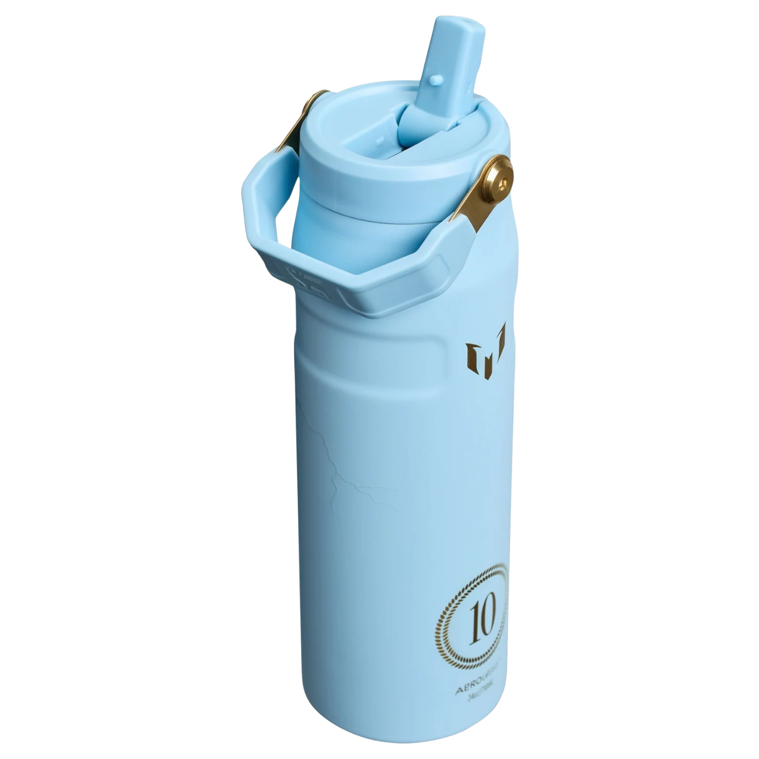 The Messi x Stanley 1913 IceFlow™ Flip Straw 2.0 Bottle 24 Oz.