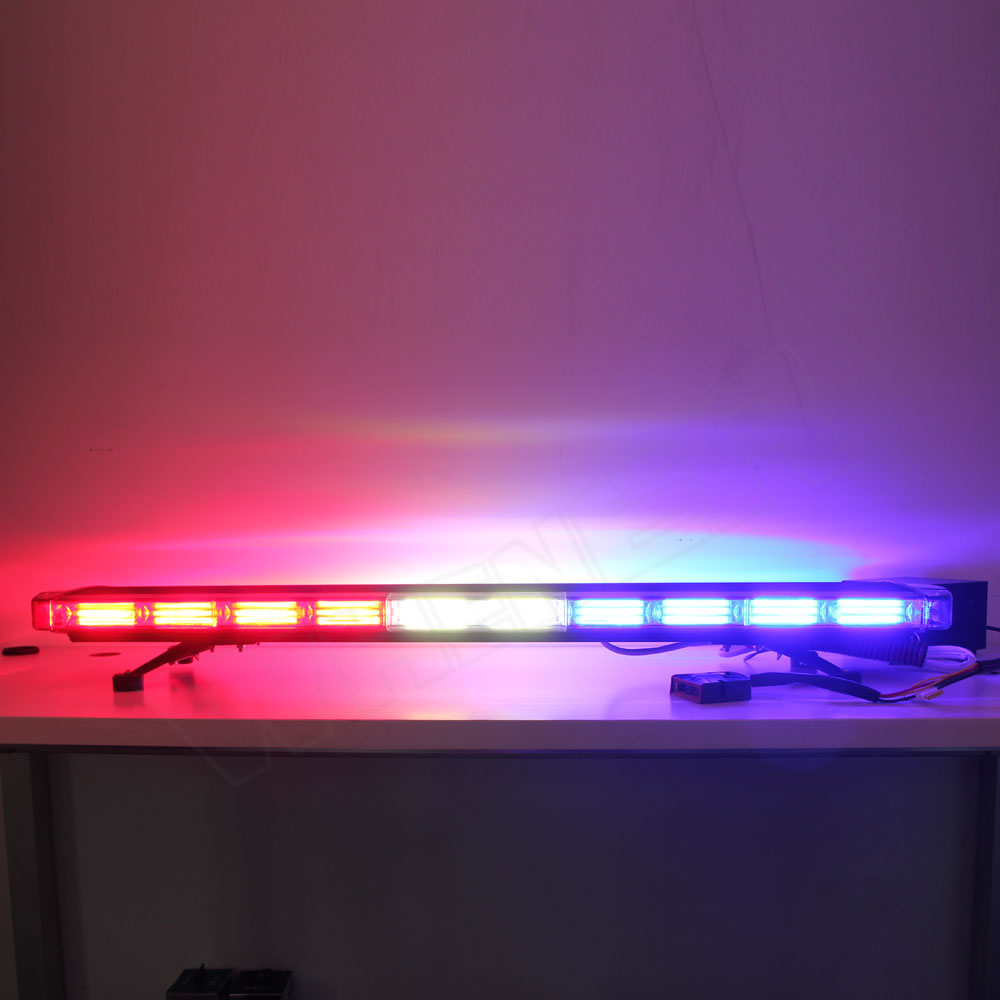 WHENER ไฟ LED WLP-2500/2 12 V. แดง/ขาว/น้ำเงิน กรอบสี