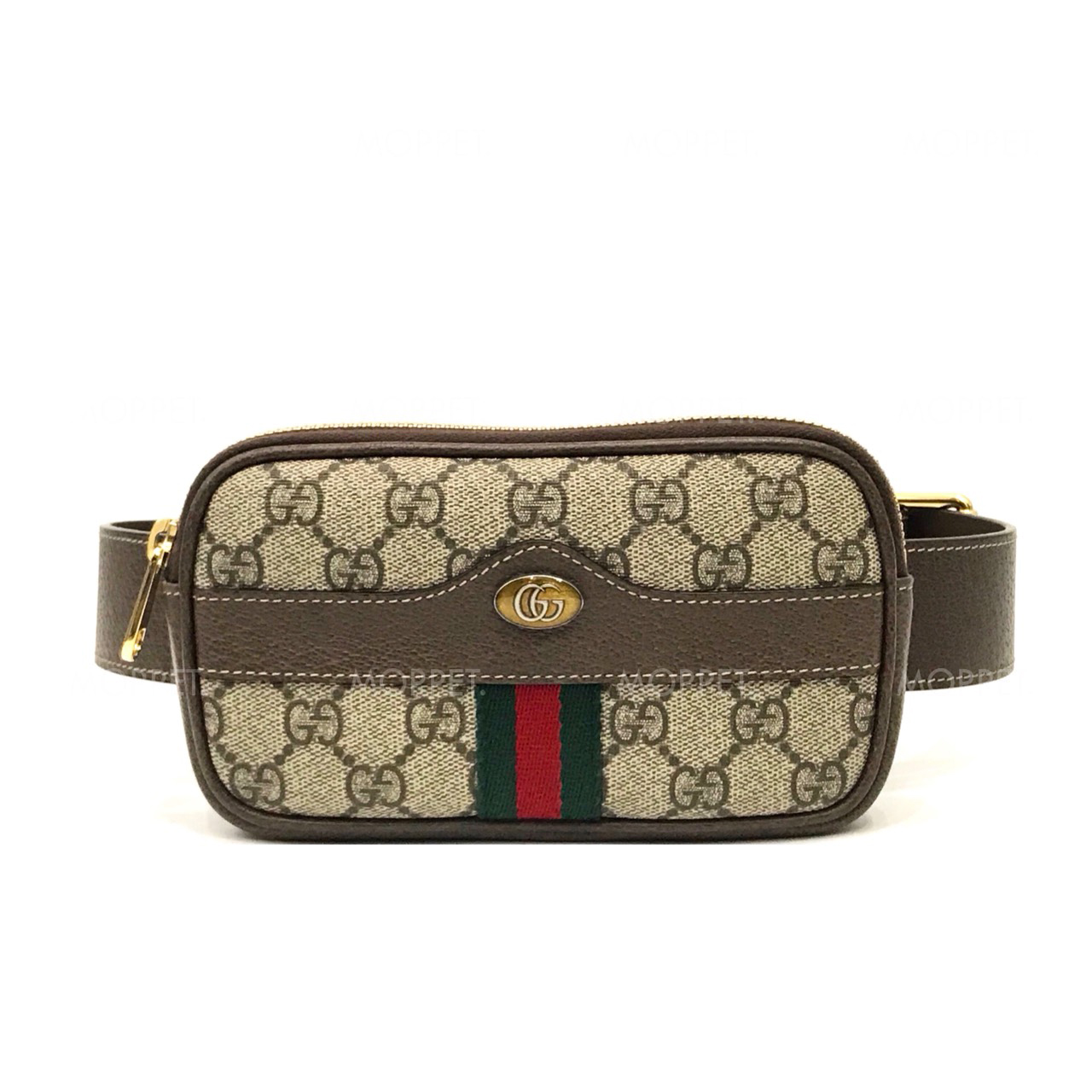 Like New Gucci Belt Bag 75&quot; in Signature Canvas GHW - Moppetbrandname