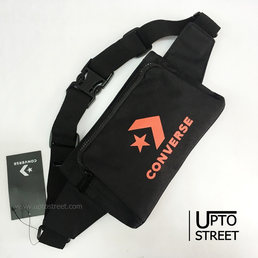 กระเป๋าคาดเอว Converse New Speed Waist Bag - Black [126001392BK]
