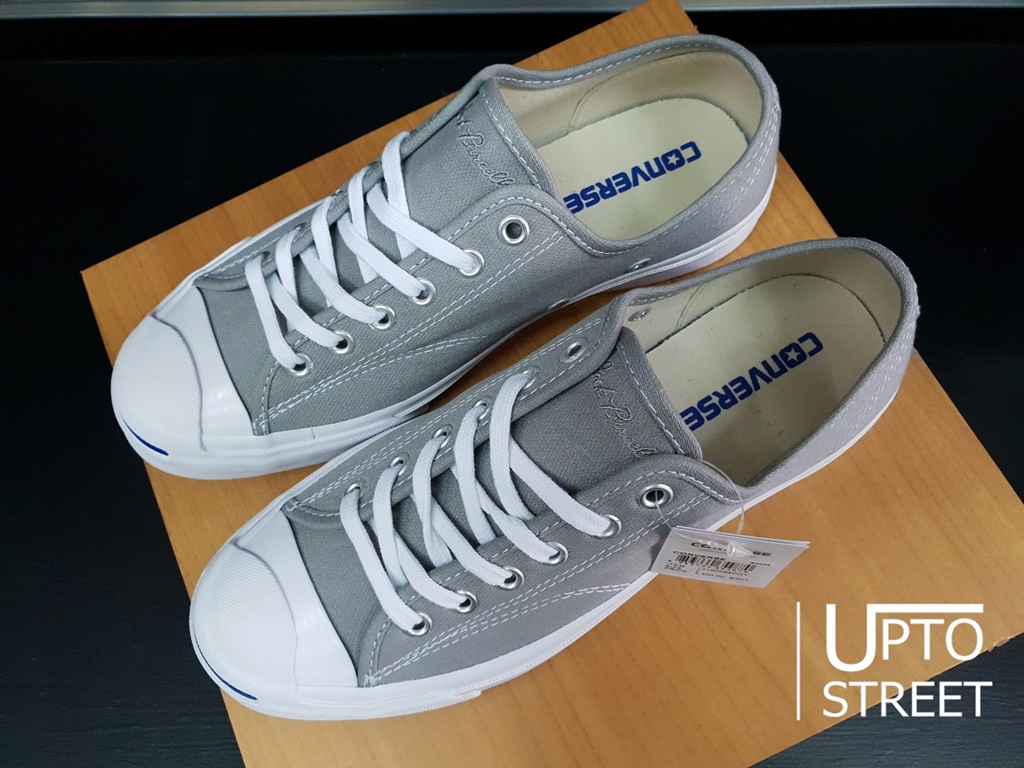 รองเท้า Converse Jack Purcell Signature Ox - Grey ...