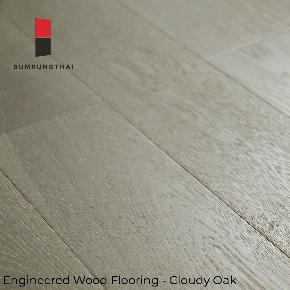Engineered wood flooring -  Cloudy Oak