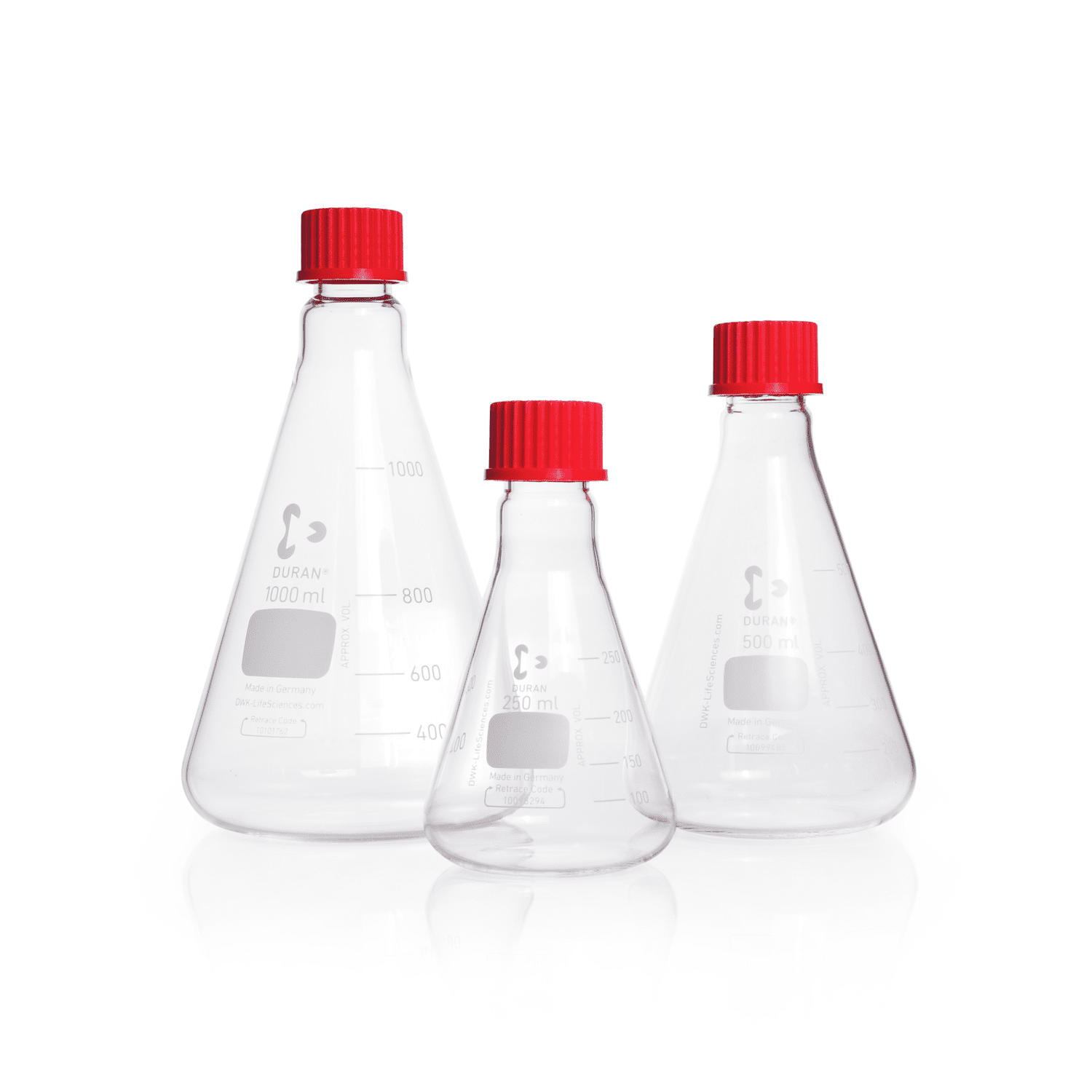 Erlenmeyer Flask with screw cap Smartscience