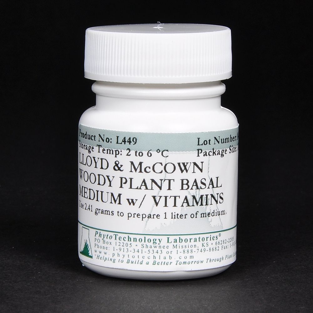 Lloyd & McCown Woody Plant Basal Medium with Vitamins