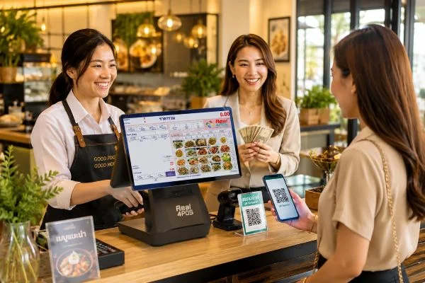 แคชเชียร์ร้านอาหาร