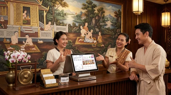 ติ๊งร้านนวดสปา