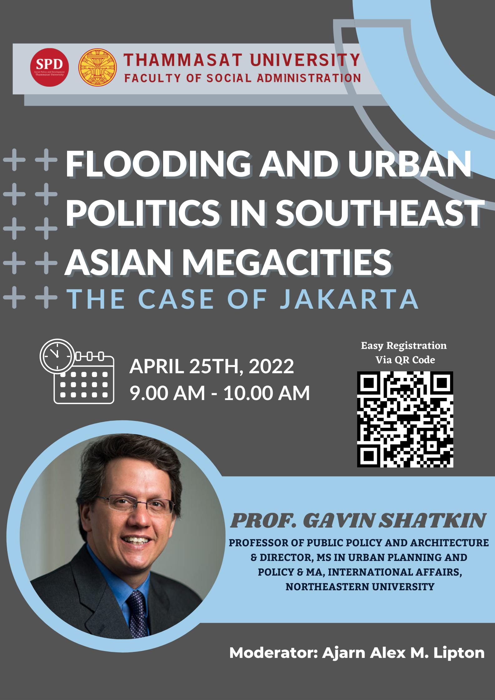 SPD  ongoing Speaker Series "Dr. Gavin Shatkin, Professor of Public Policy and Architecture at Northeastern University"