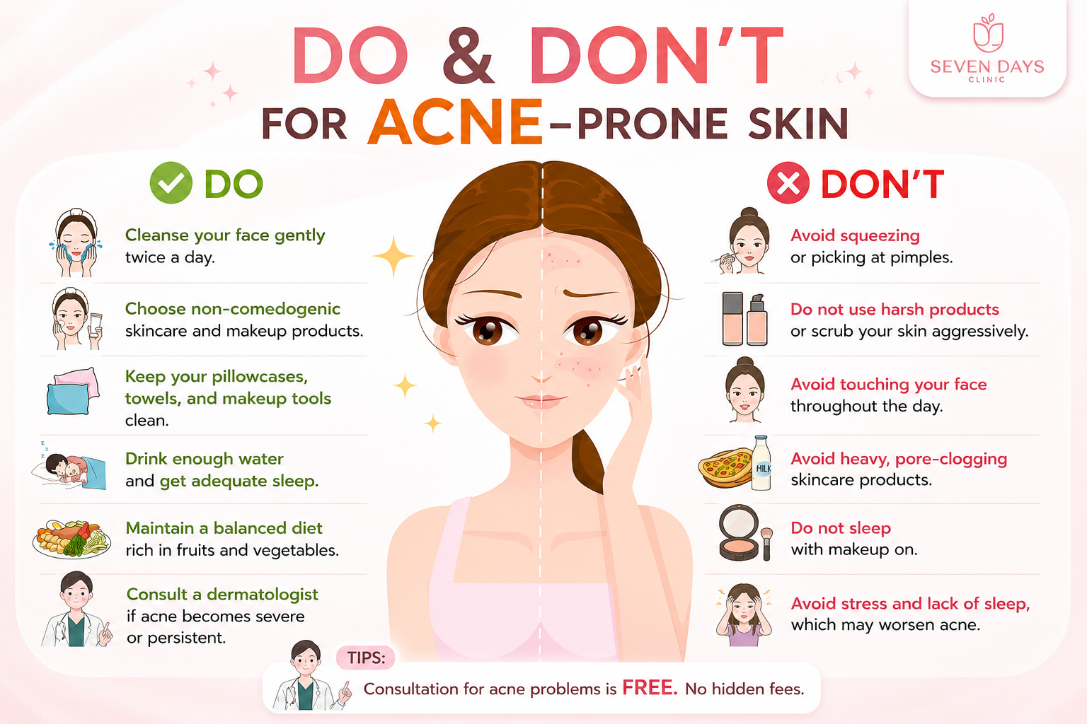 acne skin