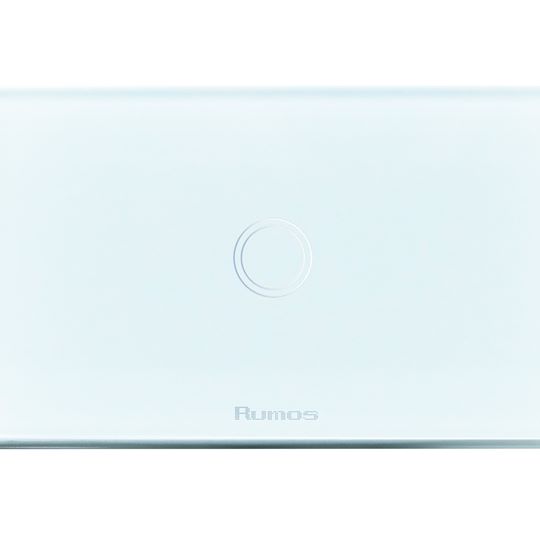 Rumos touch switch 1 gang 2 way Royal white with remote function