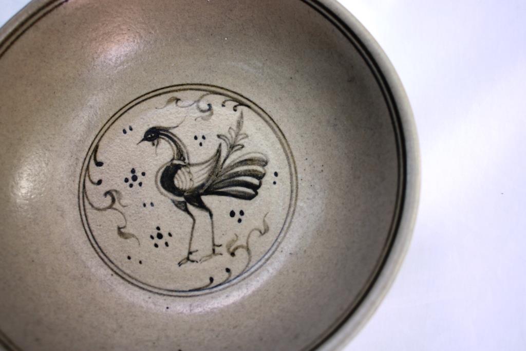 Ceramic Bowl 7" - Wiang Galong (Fairy Swan)