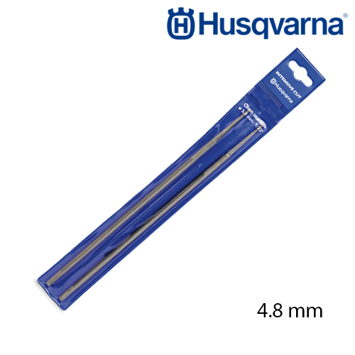 HUSQVARNA ROUND FILE 4.8 MM, 2 PCS, (H25)