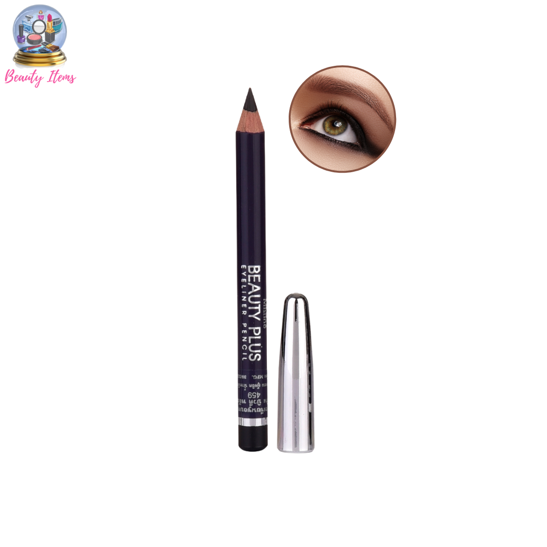 ดินสอเขียนขอบตา มิสทีน บิวตี้ พลัส อายไลเนอร์ Mistine Beauty Plus Eyeliner Pencil 1.2 กรัม
