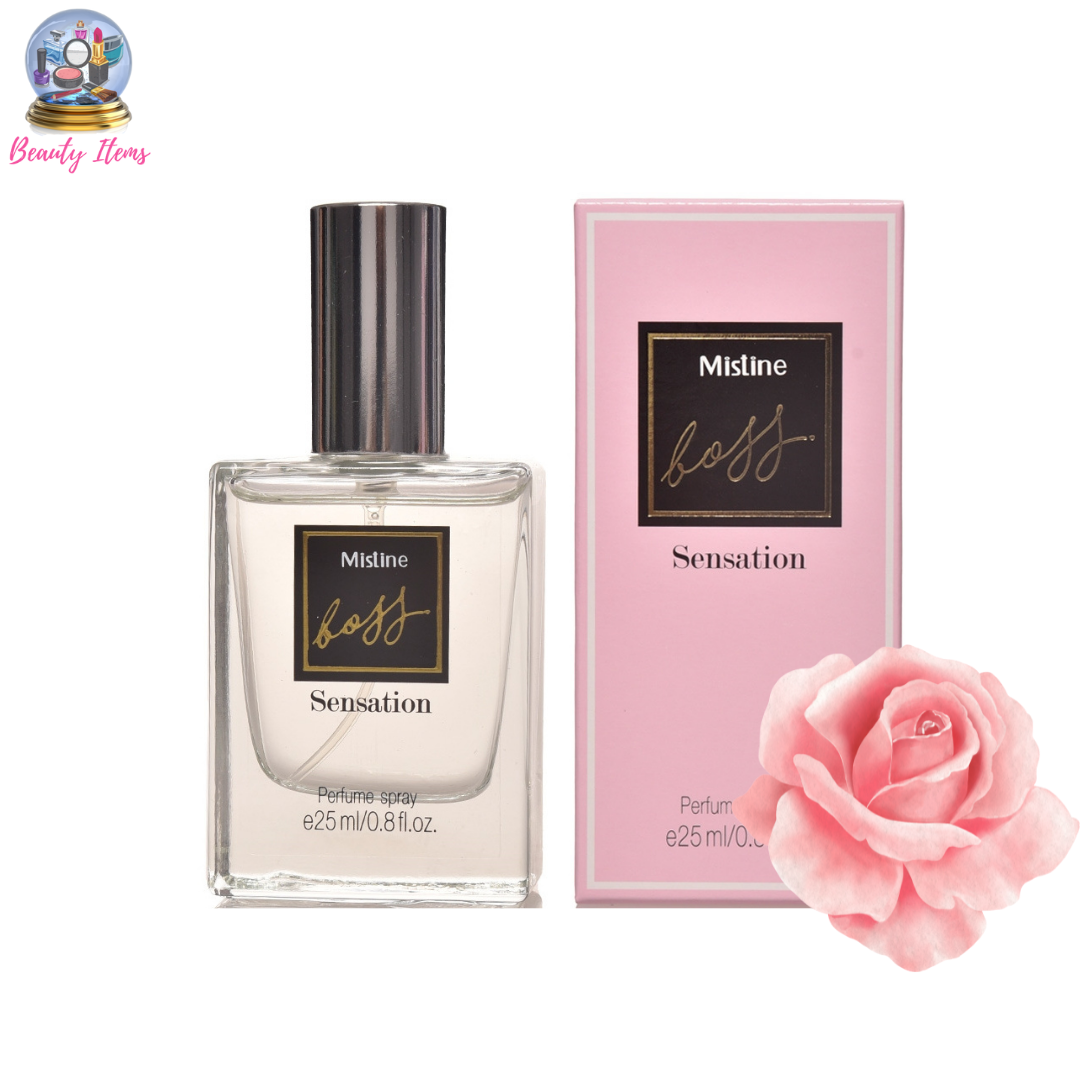 น้ำหอมผู้หญิง มิสทีน บอส เซนเซชั่น เพอร์ฟูม สเปรย์ Mistine Boss Sensation Perfume Spray 25 ml.