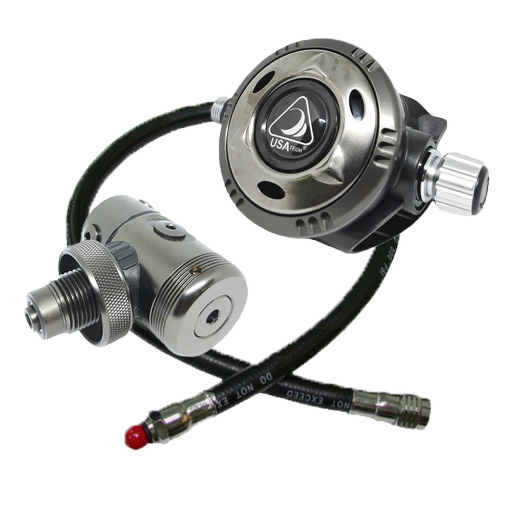 Regulator Zeepro 1st Stage ATX50 Diaphragm Sealed Swivel Turret + 2nd