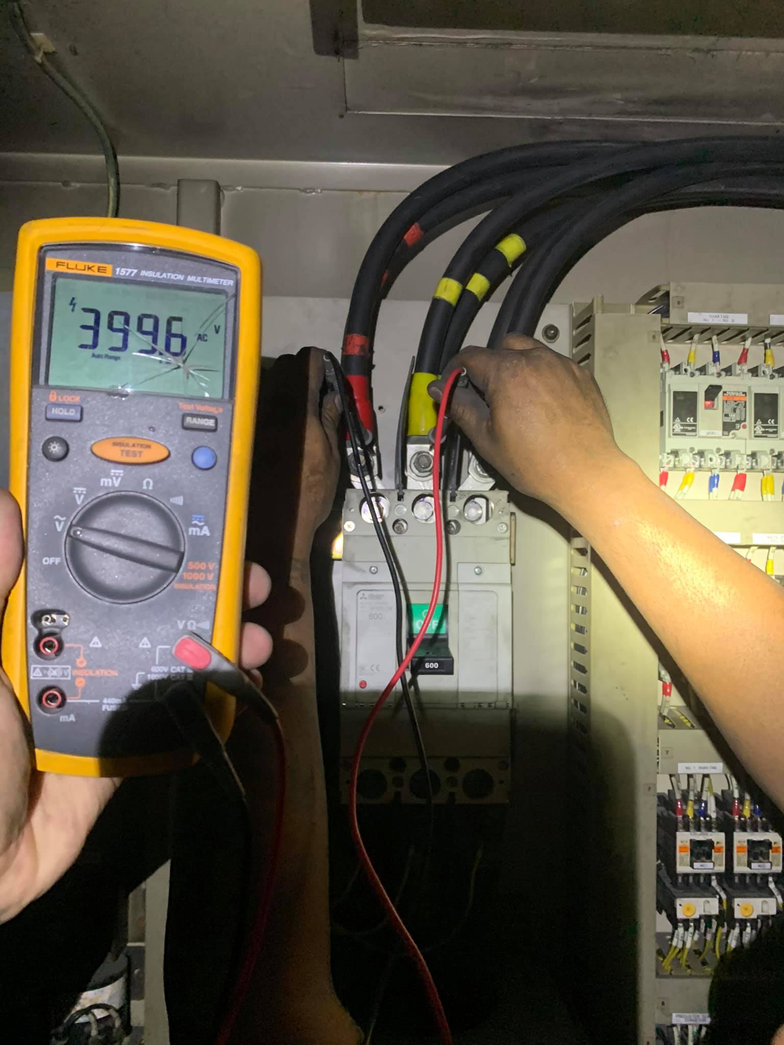 บริการตรวจสอบระบบไฟฟ้า