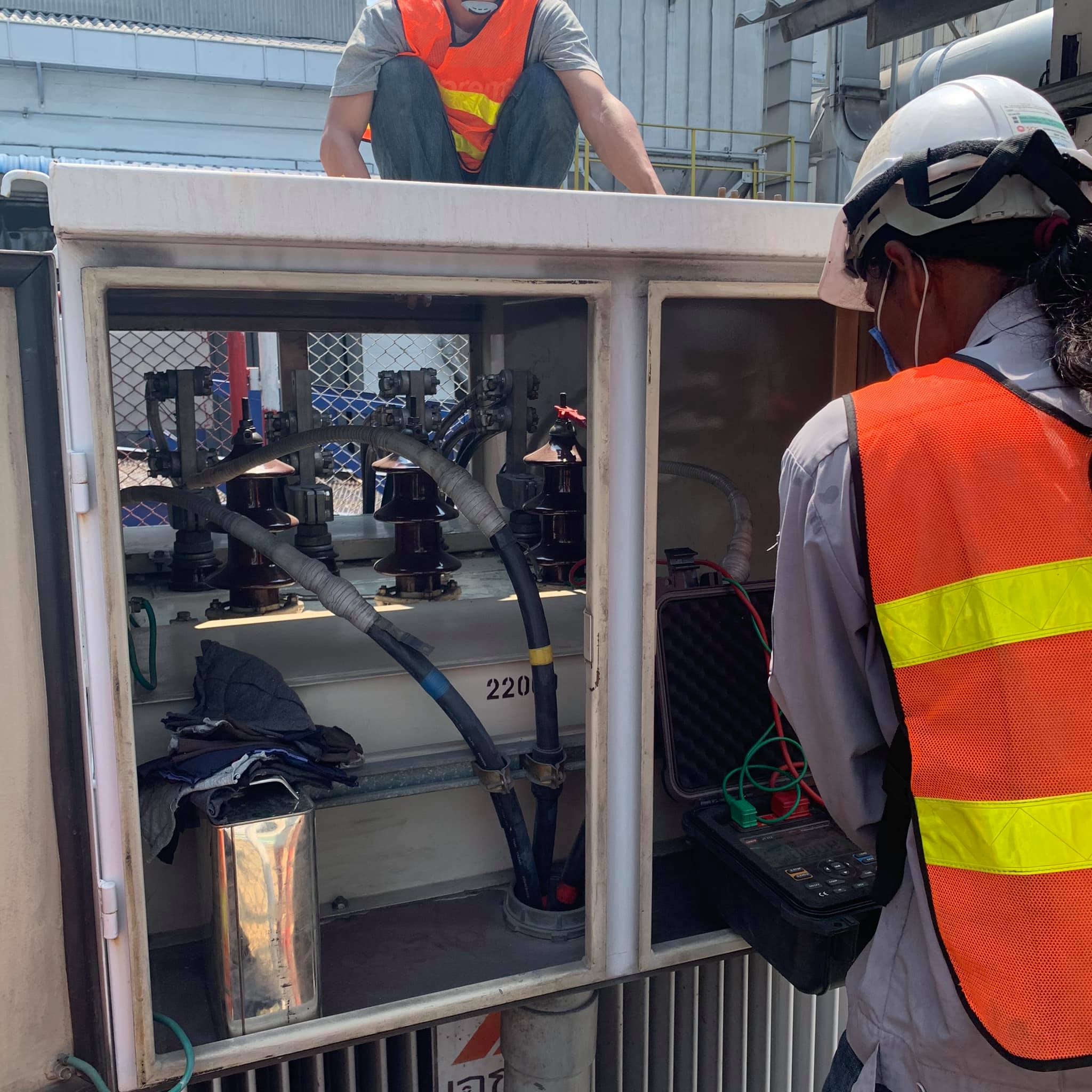 ตรวจสอบระบบไฟฟ้าประจำปี