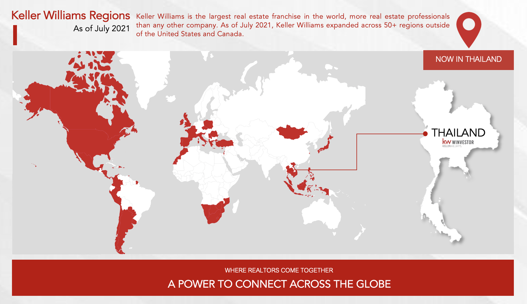 Keller Williams Regions Map Winvestor - Winvestor