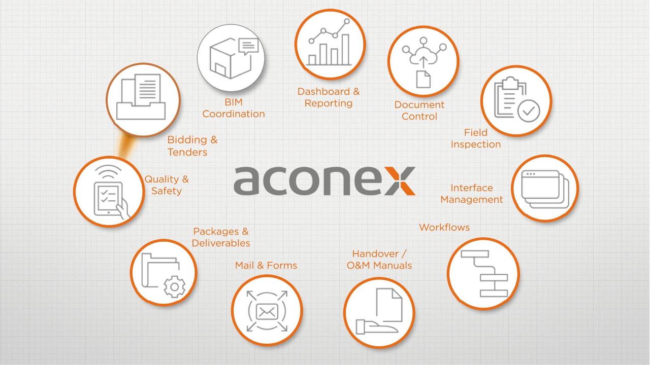 Oracle Aconex โซลูชั่นการบริหารเอกสารก่อสร้างแบบ Cloud 100 %