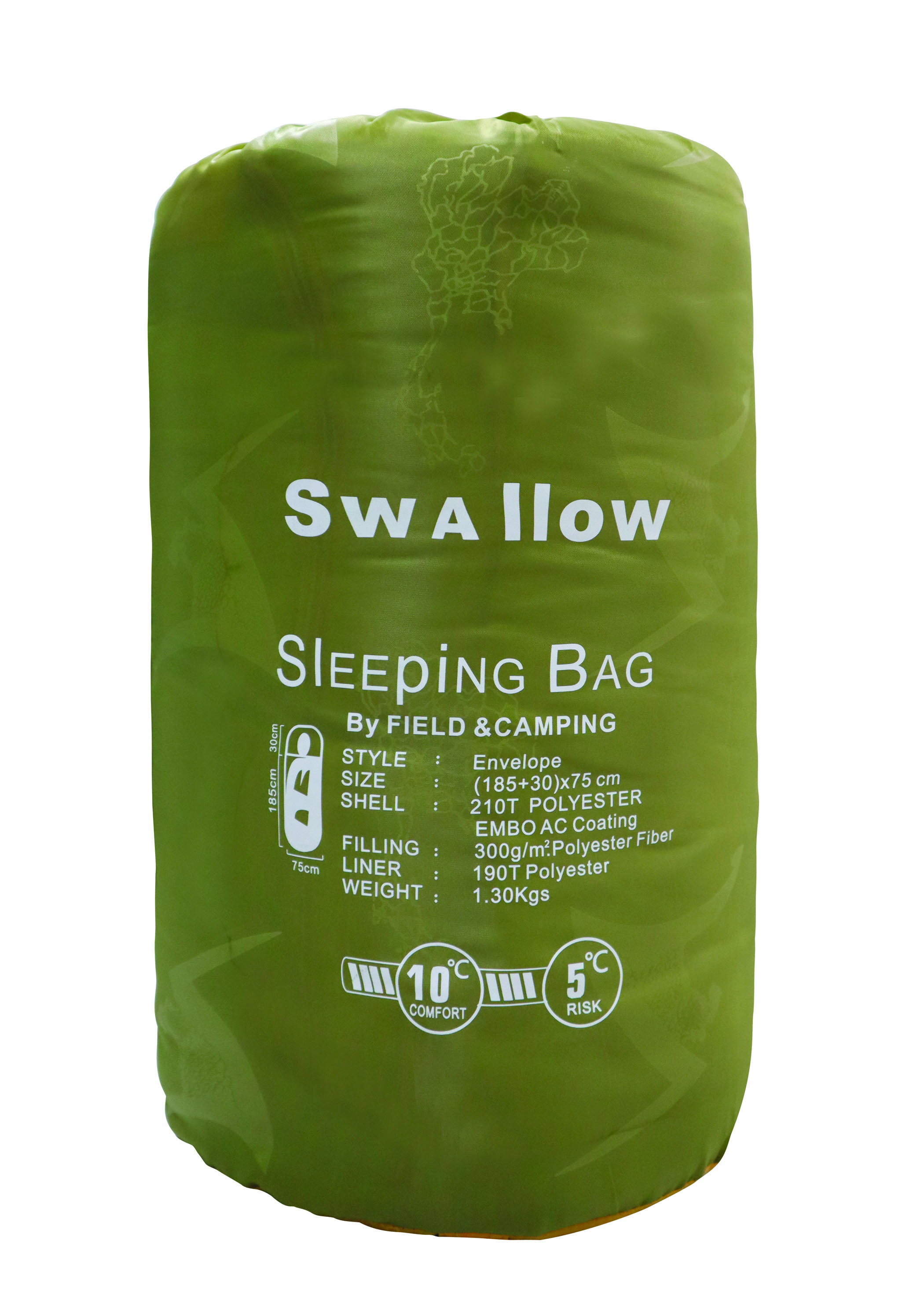 ถุงนอน Swallow สีเขียว-เหลือง