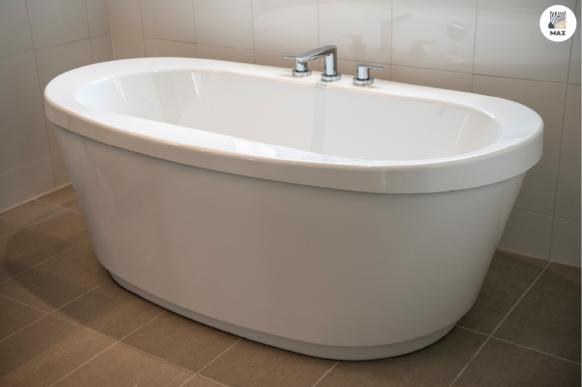 อ่างอาบน้ำไฟเบอร์กลาส Fiberglass Bathtub