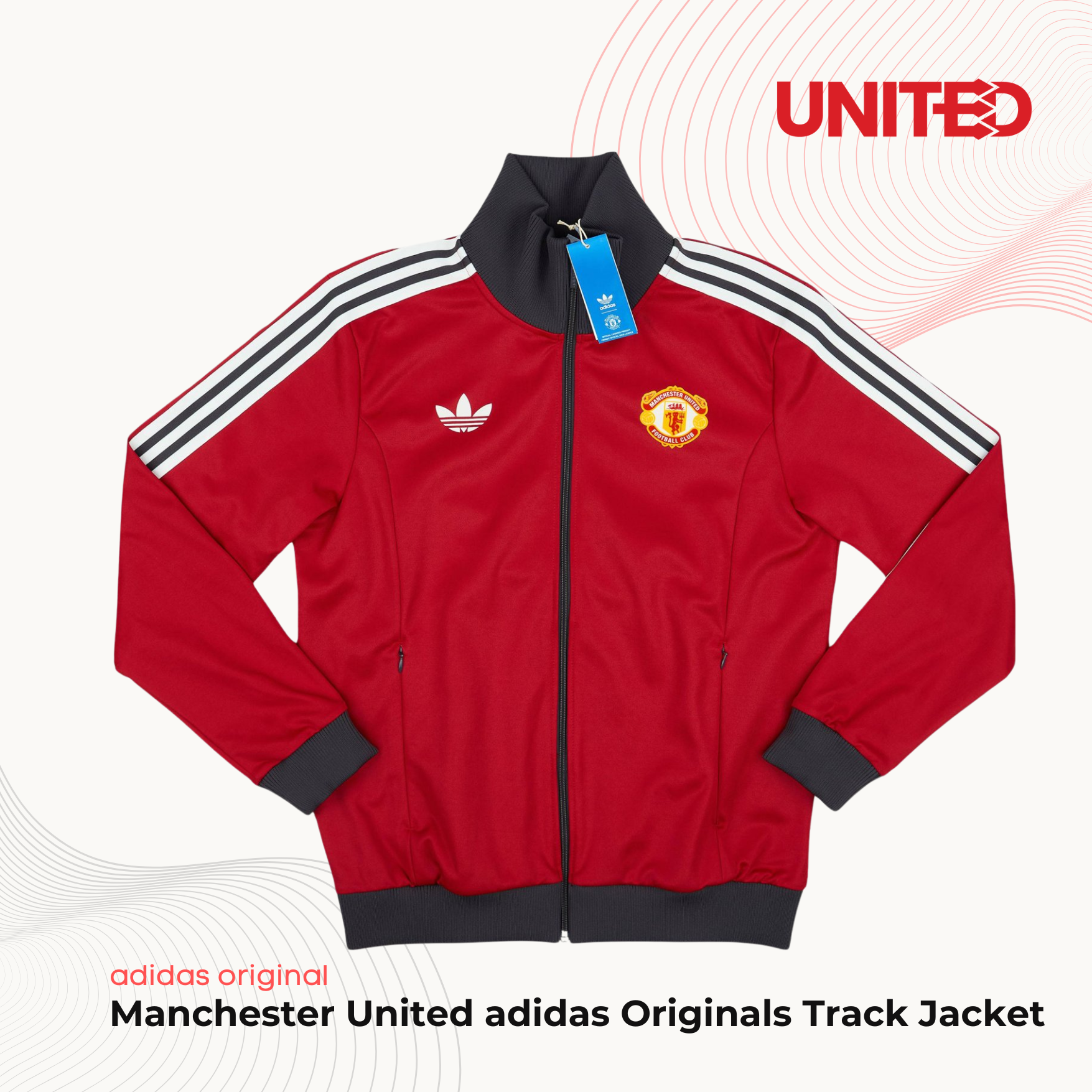 2024-25 Manchester United adidas Originals Track Jacket