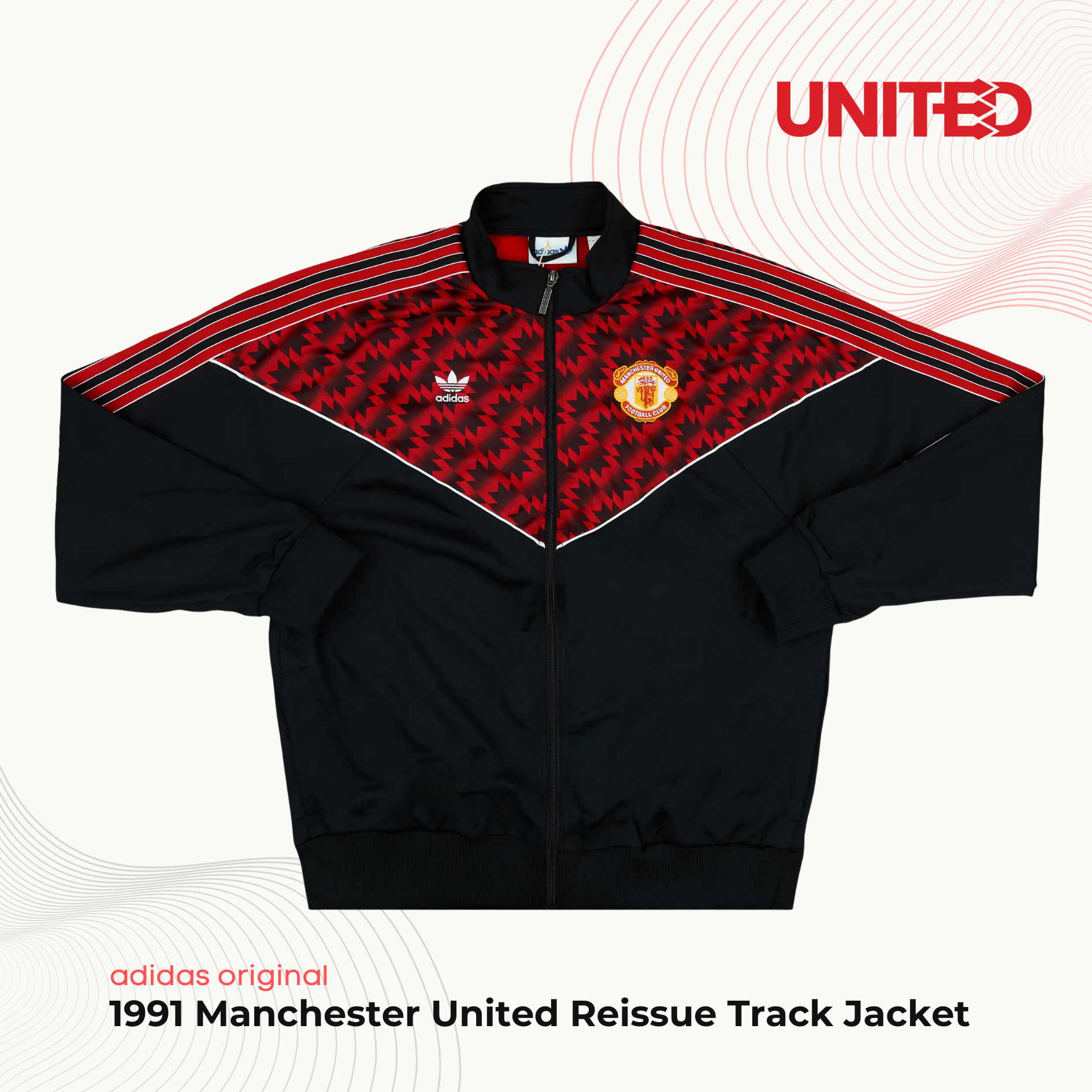 2025/26 Manchester United Terrace Icons Track Top