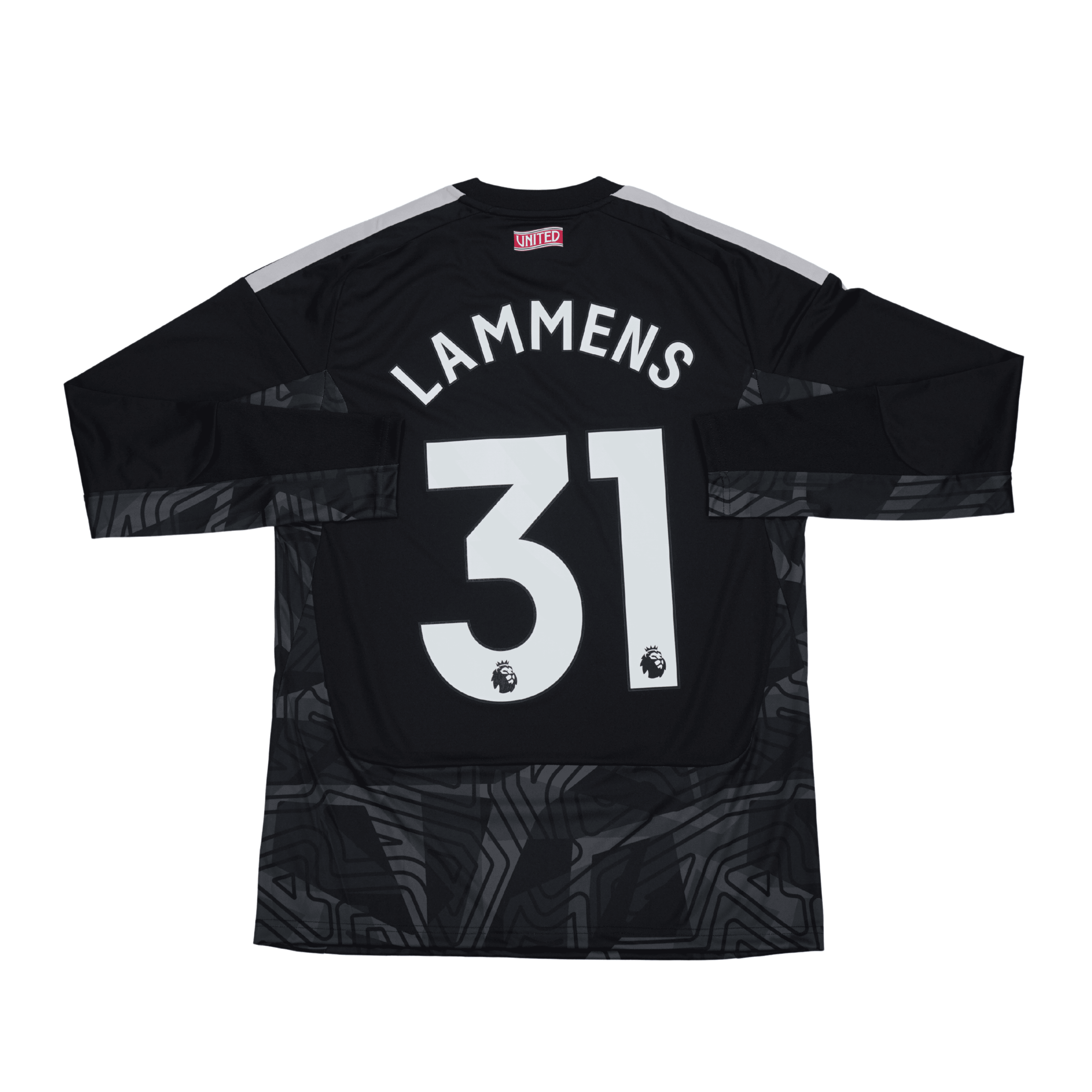 Manchester United 26/27 Home Authentic Jersey Long Sleeve - B