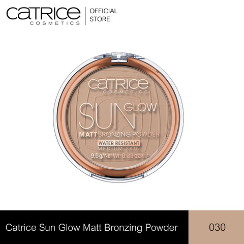 Catrice Sun Glow Matt Bronzing Powder 030 - คาทริซซันโกลว์แมตต์บรอนซิ่งพาวเดอร์030