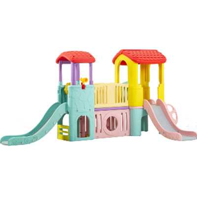 2 Slides house - Plastic toy by Sealplay