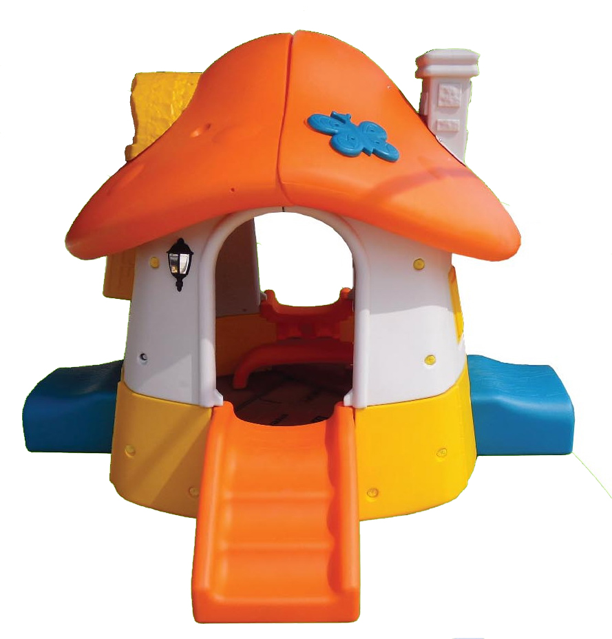 Mushroom house slide - Plastic toy by Sealplay
