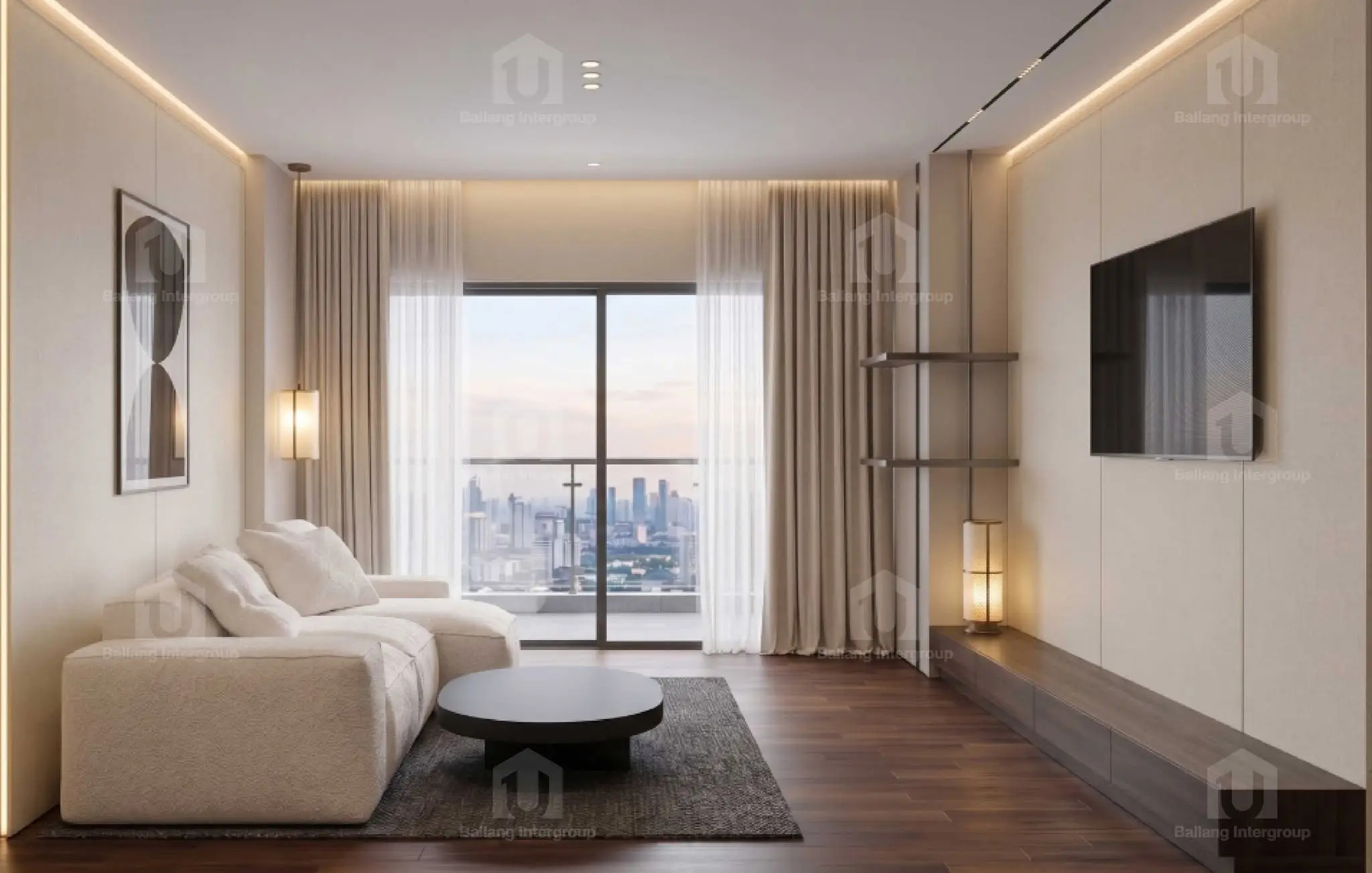 Smart Home-living room-ballang intergroup