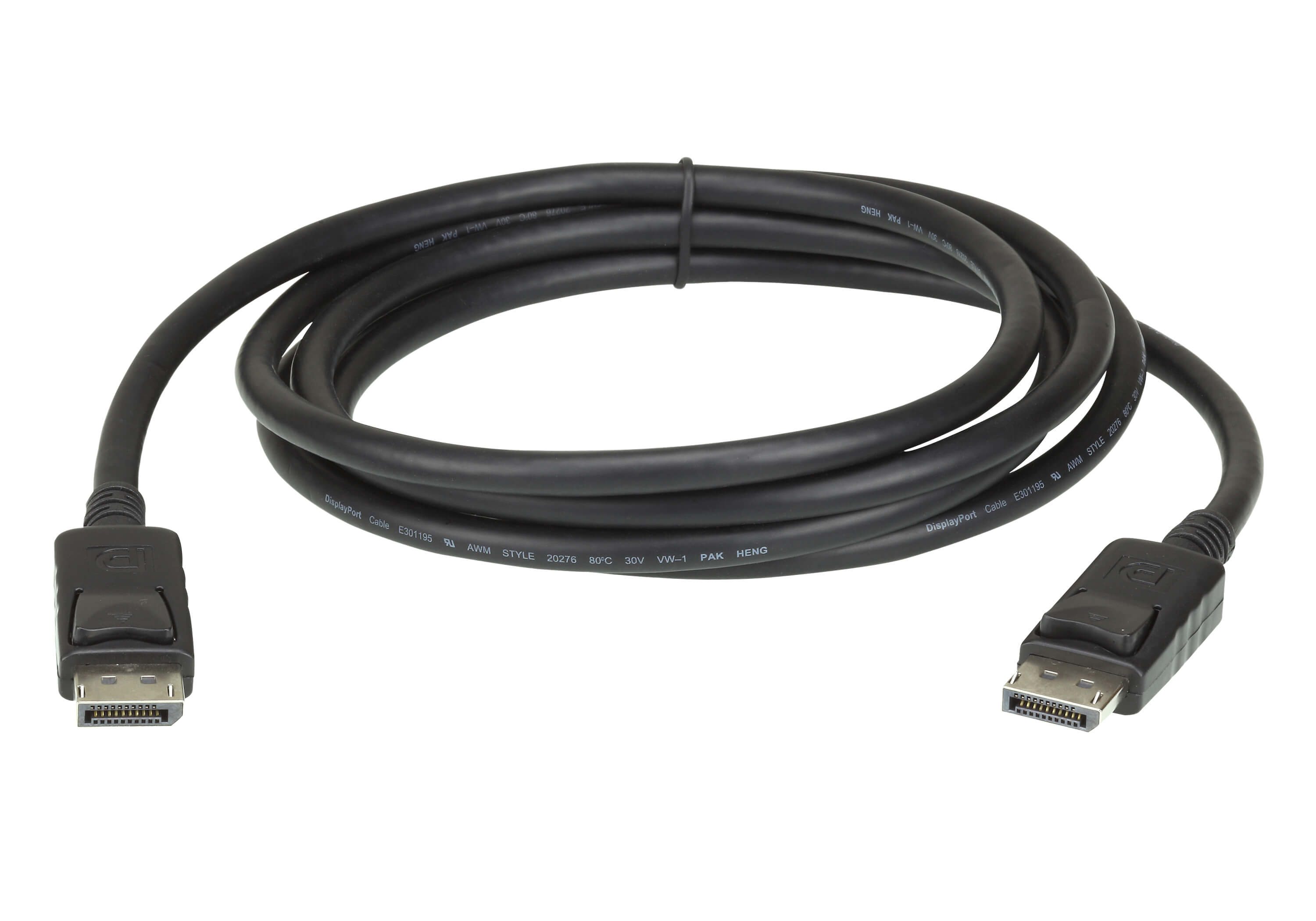 2L-7D03DP-1 : 3 m DisplayPort rev.1.4 Cable