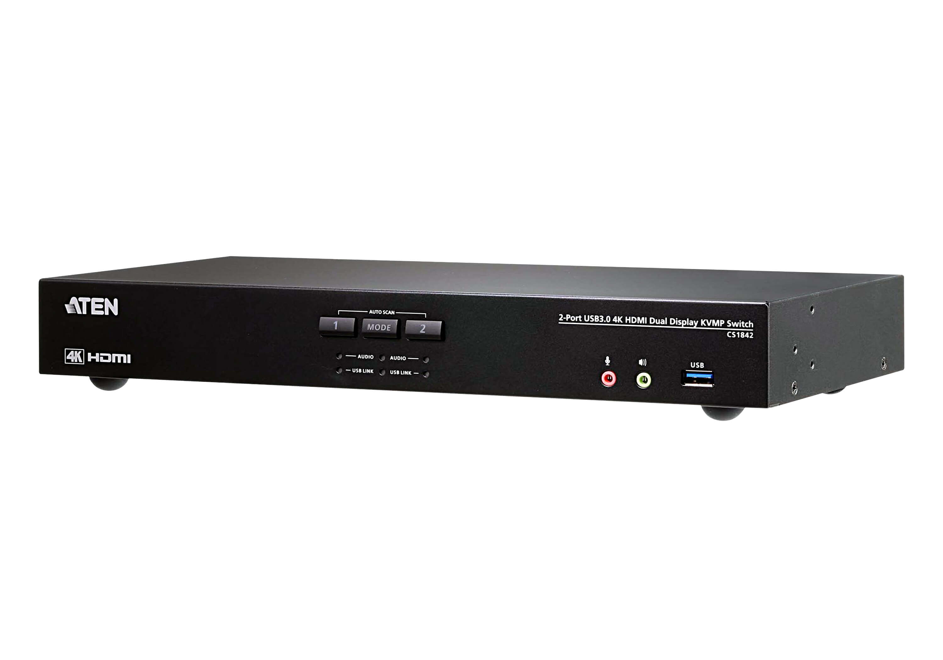 CS1842 2-Port USB 3.0 4K HDMI Dual Display KVMP Switch