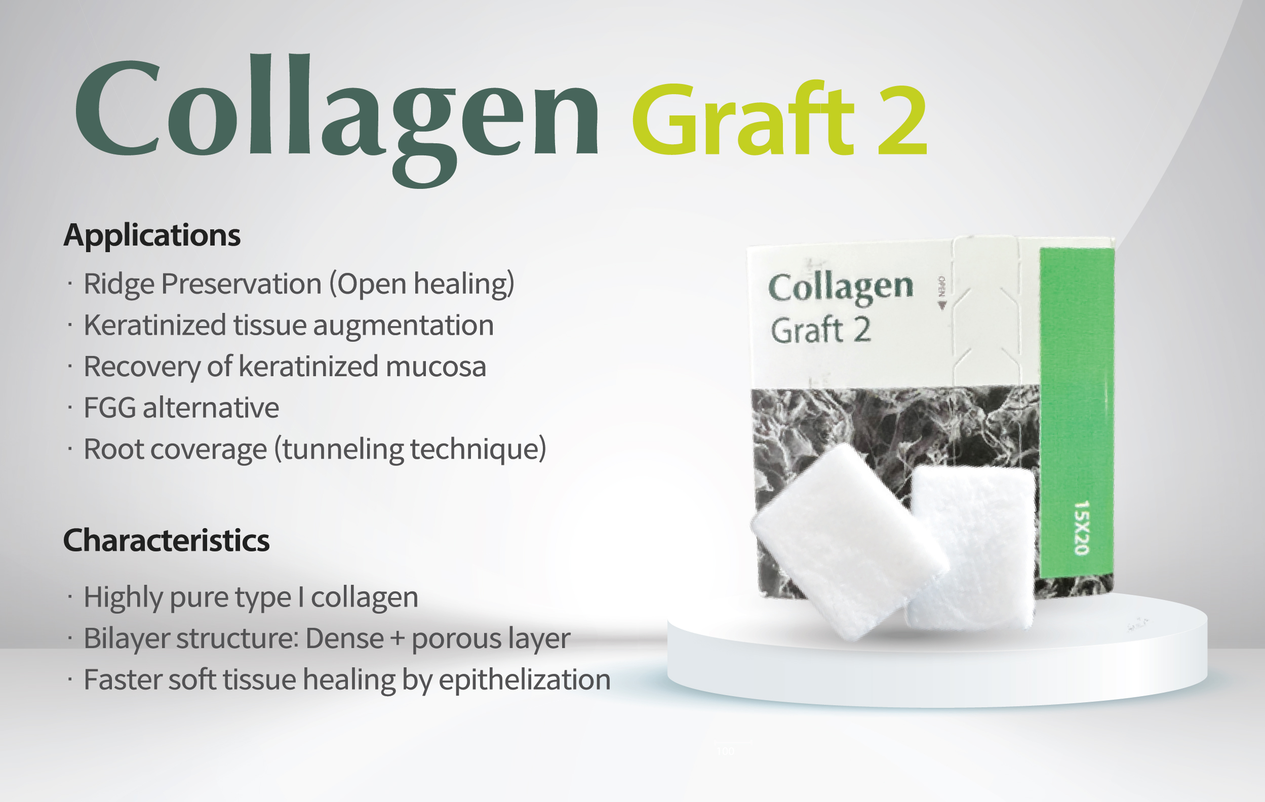Grafat Collagen graft 2