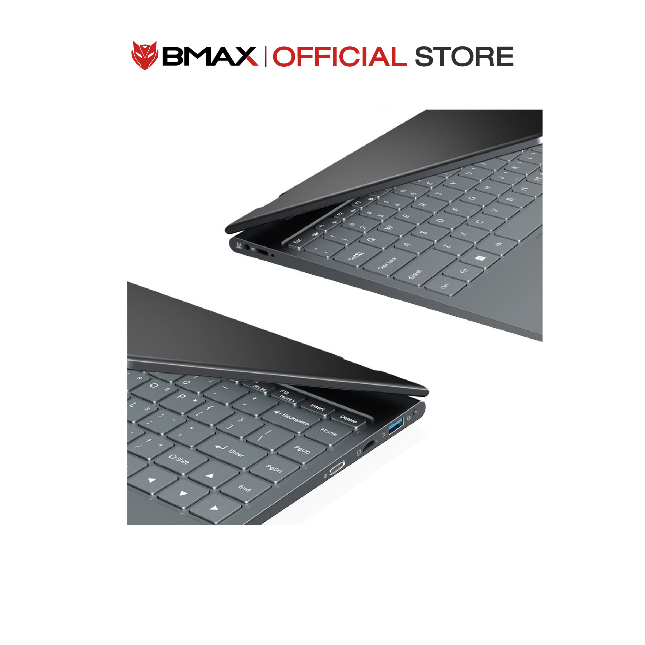 BMAX Y14 Plus 2-in-1 Laptop 360 Yoga Touch Screen Intel N150 16GB+