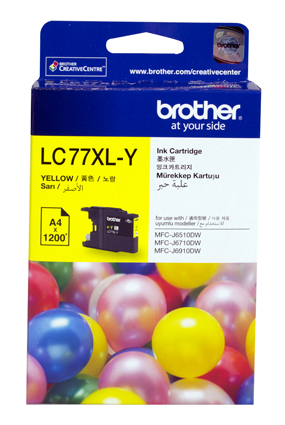 Brother LC77XL Yellow